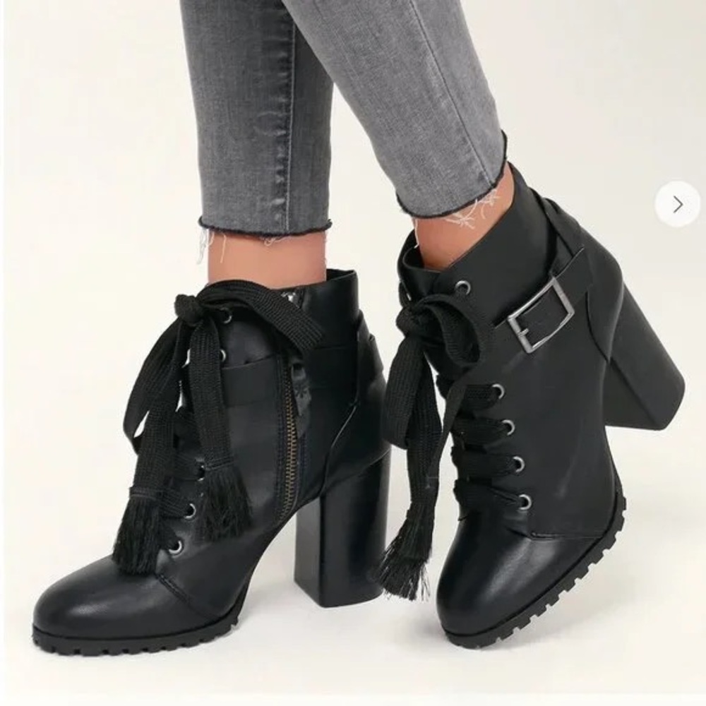 Splendid Cesar Booties 8.5 Ankle Boots Black Women’s